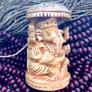 handcarved Ganesha-wood